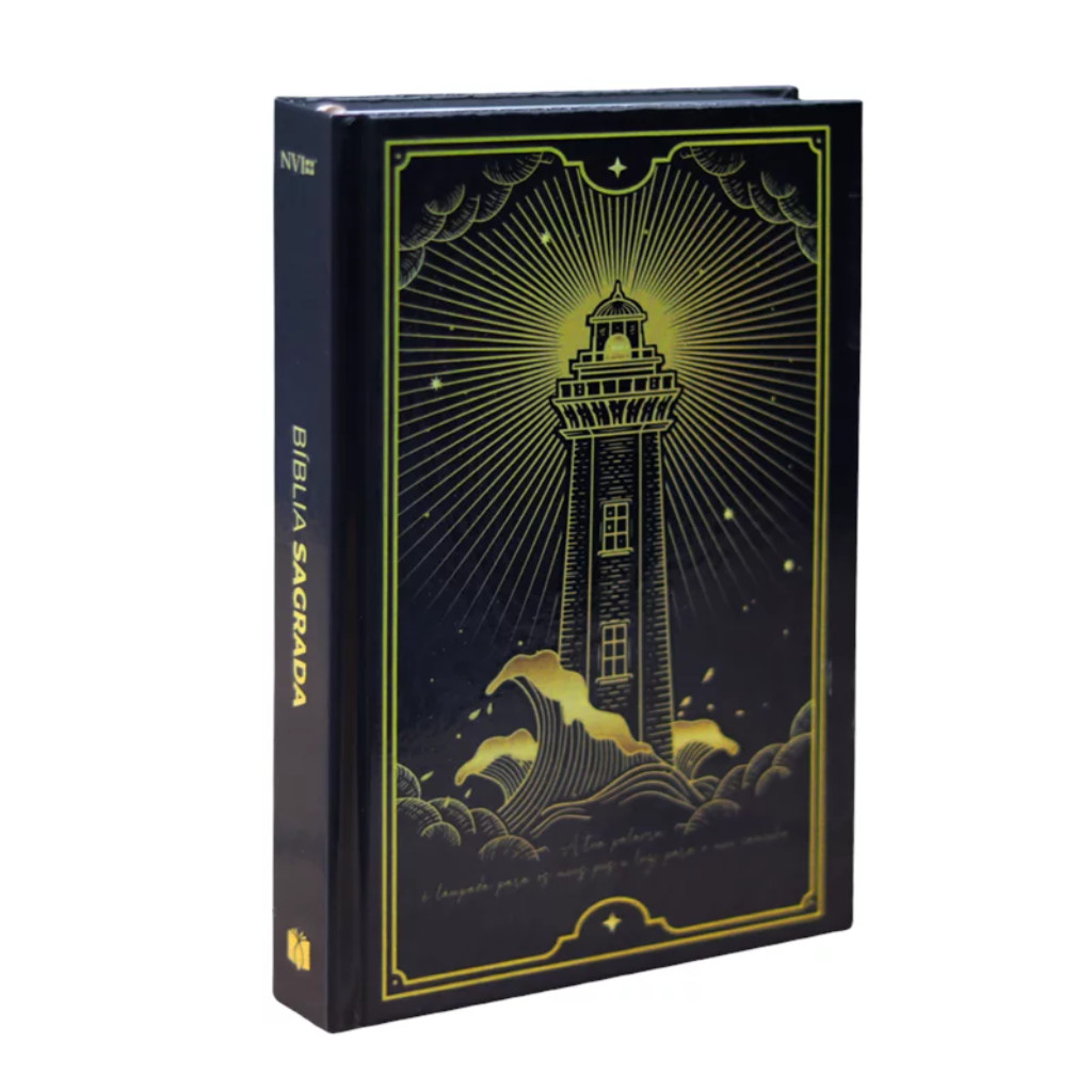 Bíblia Sagrada Farol | NVI | Letra Normal | Capa Dura em Oferta na Shopee