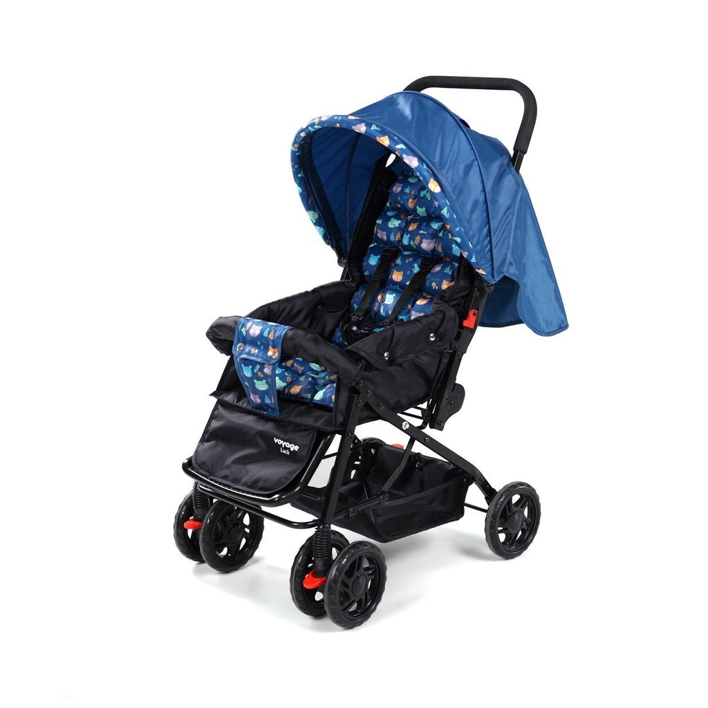 Carrinho de Bebê Luck Azul Boreal - Voyage - Mom & Baby