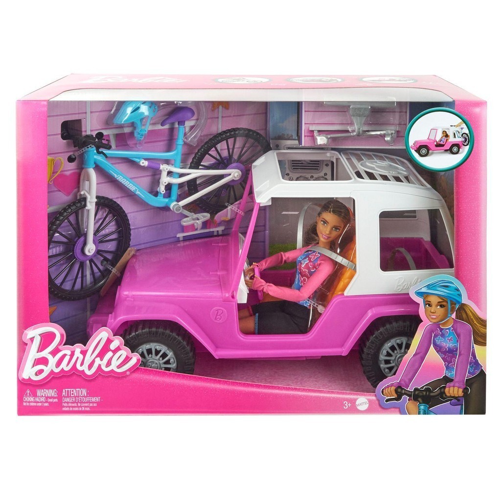 Barbie Conjunto Boneca com Bicicleta de Montanha - Mattel em Oferta na Shopee