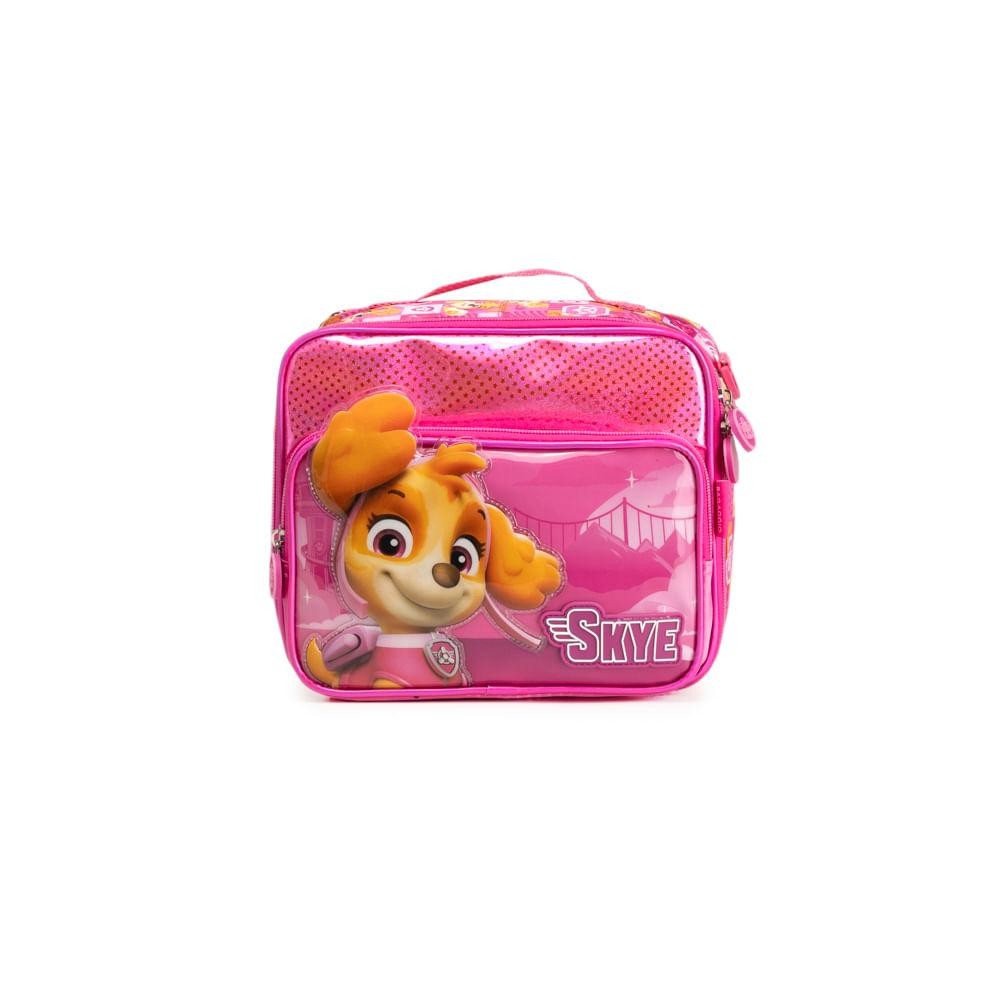 Lancheira Térmica Infantil Feminina Patrulha Canina Skye Rosa em Oferta na Shopee