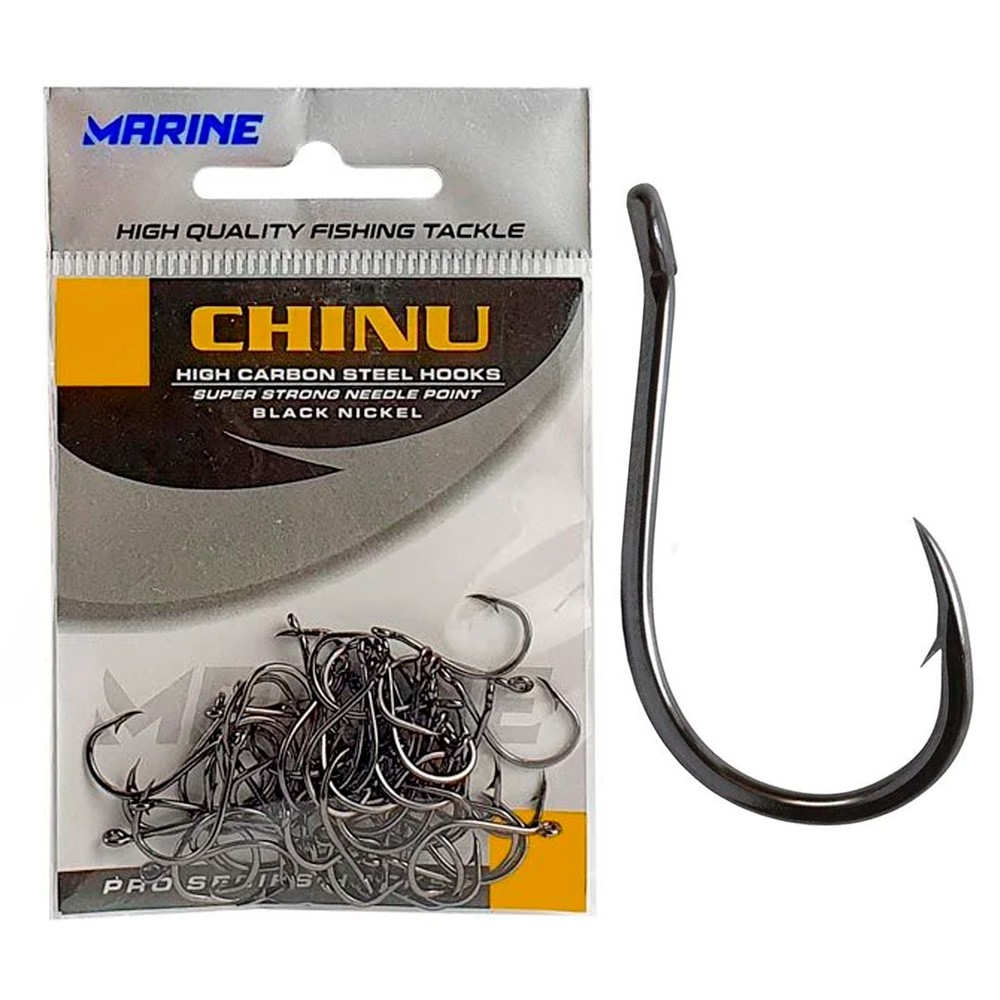 Anzol Chinu Black Nickel - Marine em Oferta na Shopee