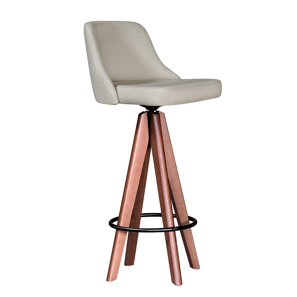 Banqueta Giratória Caribe Cru em Oferta na Shopee