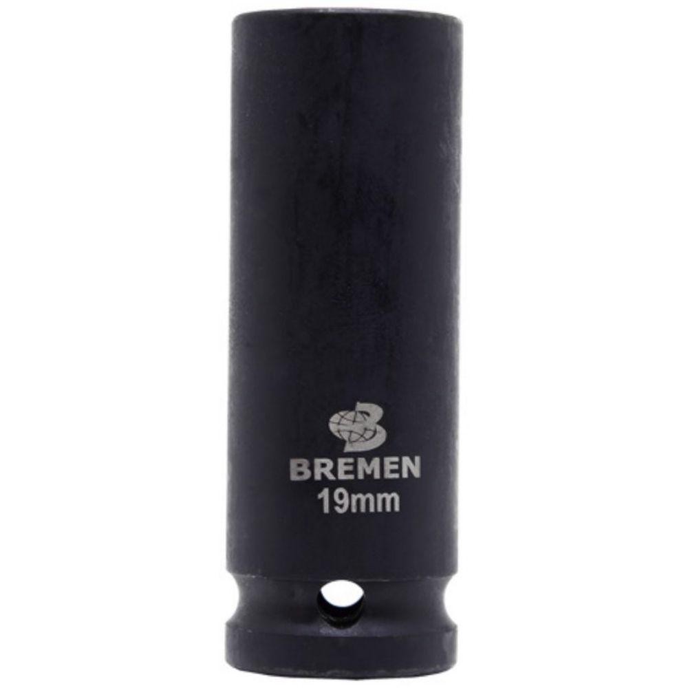 Soquete de Impacto Encaixe 1/2POL X 19mm Longo 9144 BREMEN