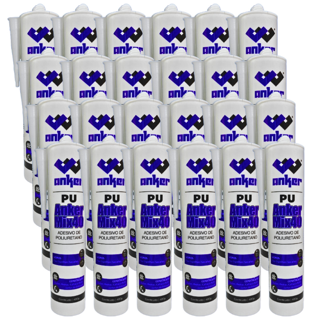 KIT COM 24 PU 40 BRANCO CONSTRUÇÃO PLACAS 3D VEDACAO BOX JANELAS CALHAS ISOPOR