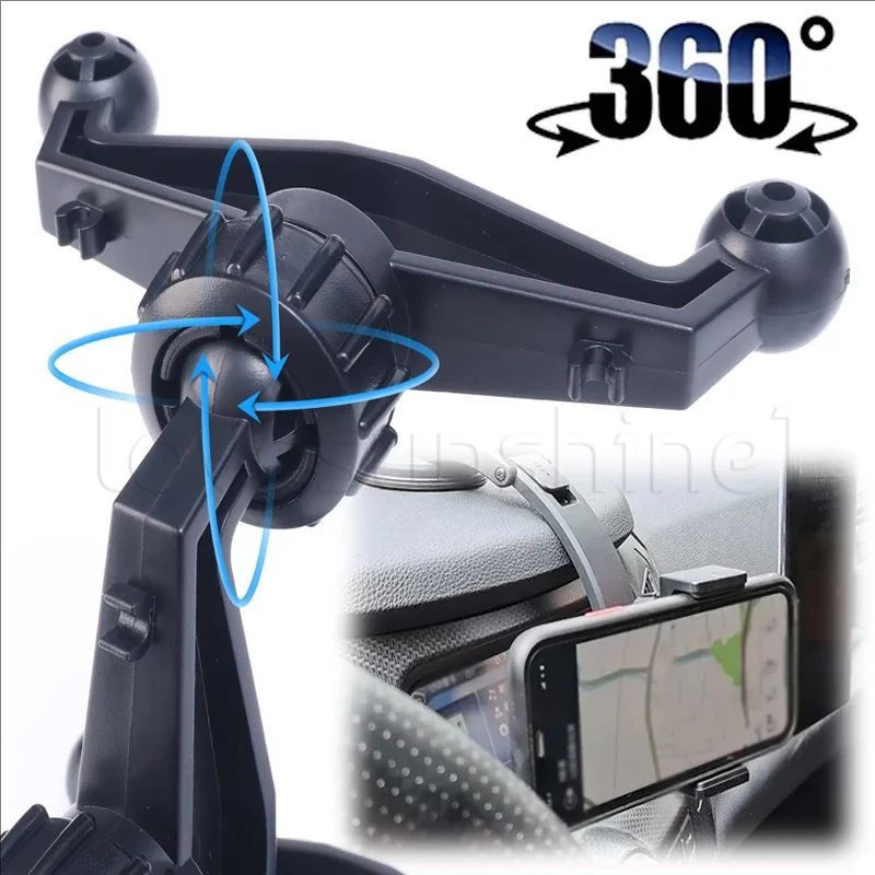 Acessórios Para Veículos-Suporte Universal Celular Carro Volante-Anti-Vibração , Giratório Smartphone Painel Telefones C