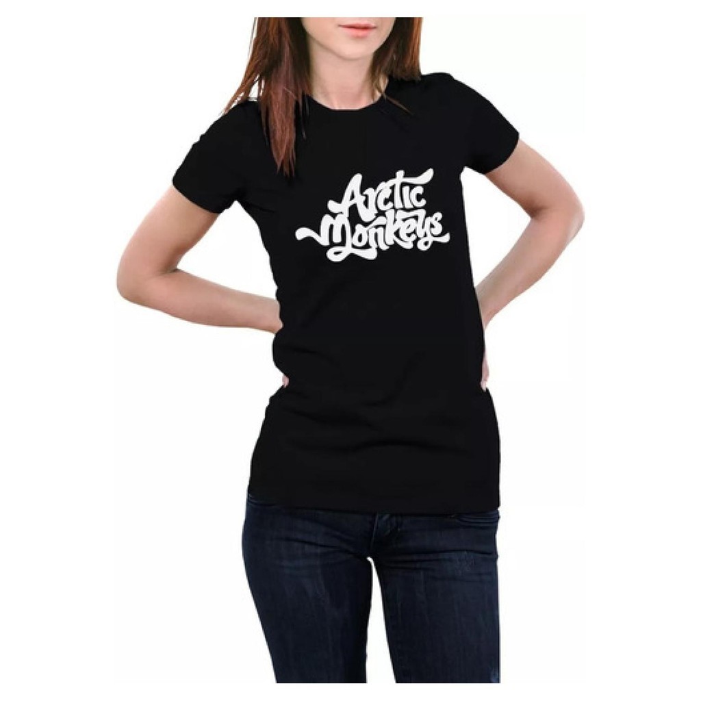 Camiseta Babylook Show Arctic Monkeys Banda Rock R U Mine? 2