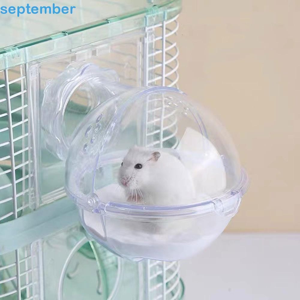 Septembrob Banheira De Plástico Higiênico Hamster Respirável Sauna Esférica em Oferta na Shopee
