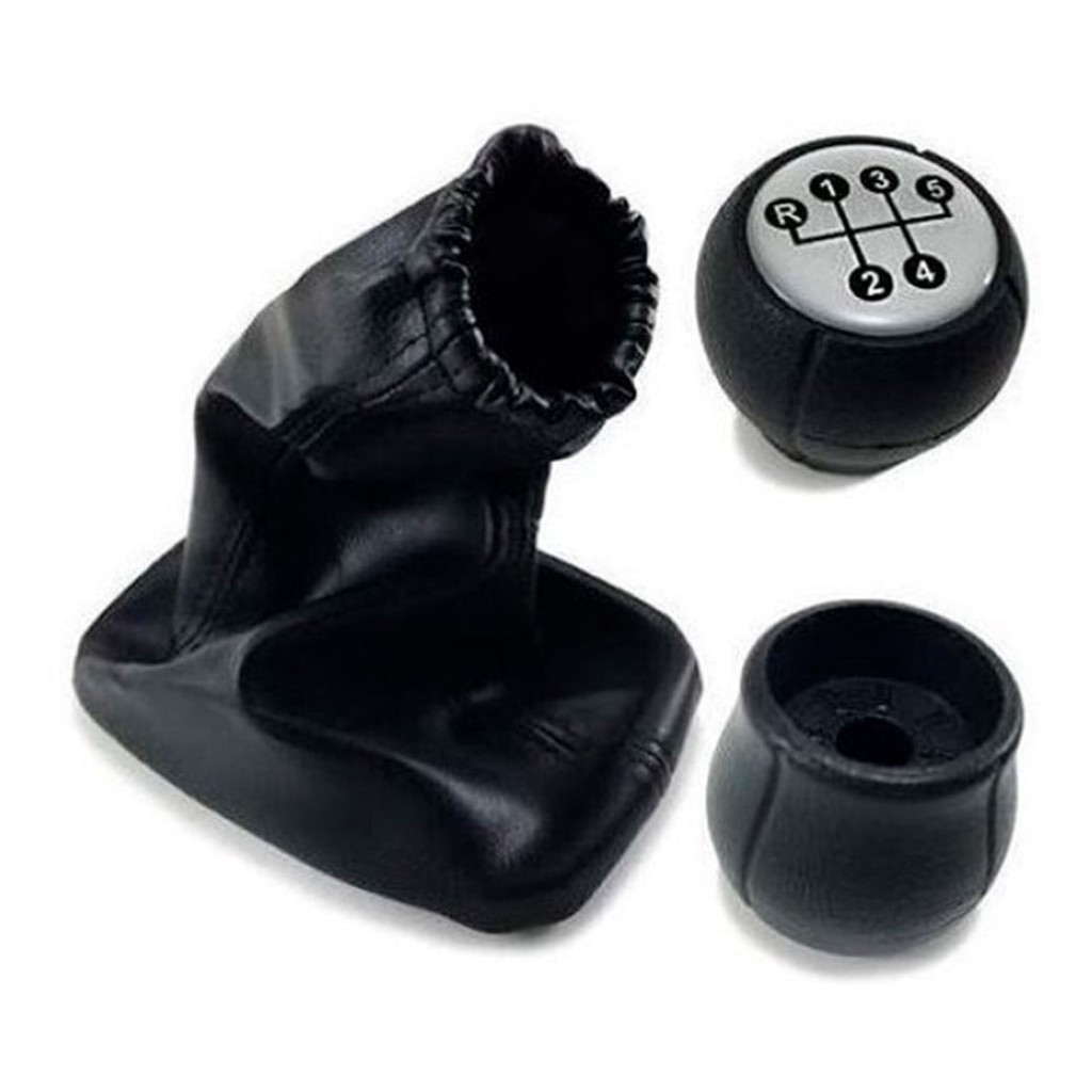 Kit Manopla Bola 5m Câmbio Coifa Gm Corsa Meriva 2002 A 2012