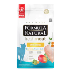 Ração Fórmula Natural Fresh Meat Gatos Adultos Sabor Frango 1 kg