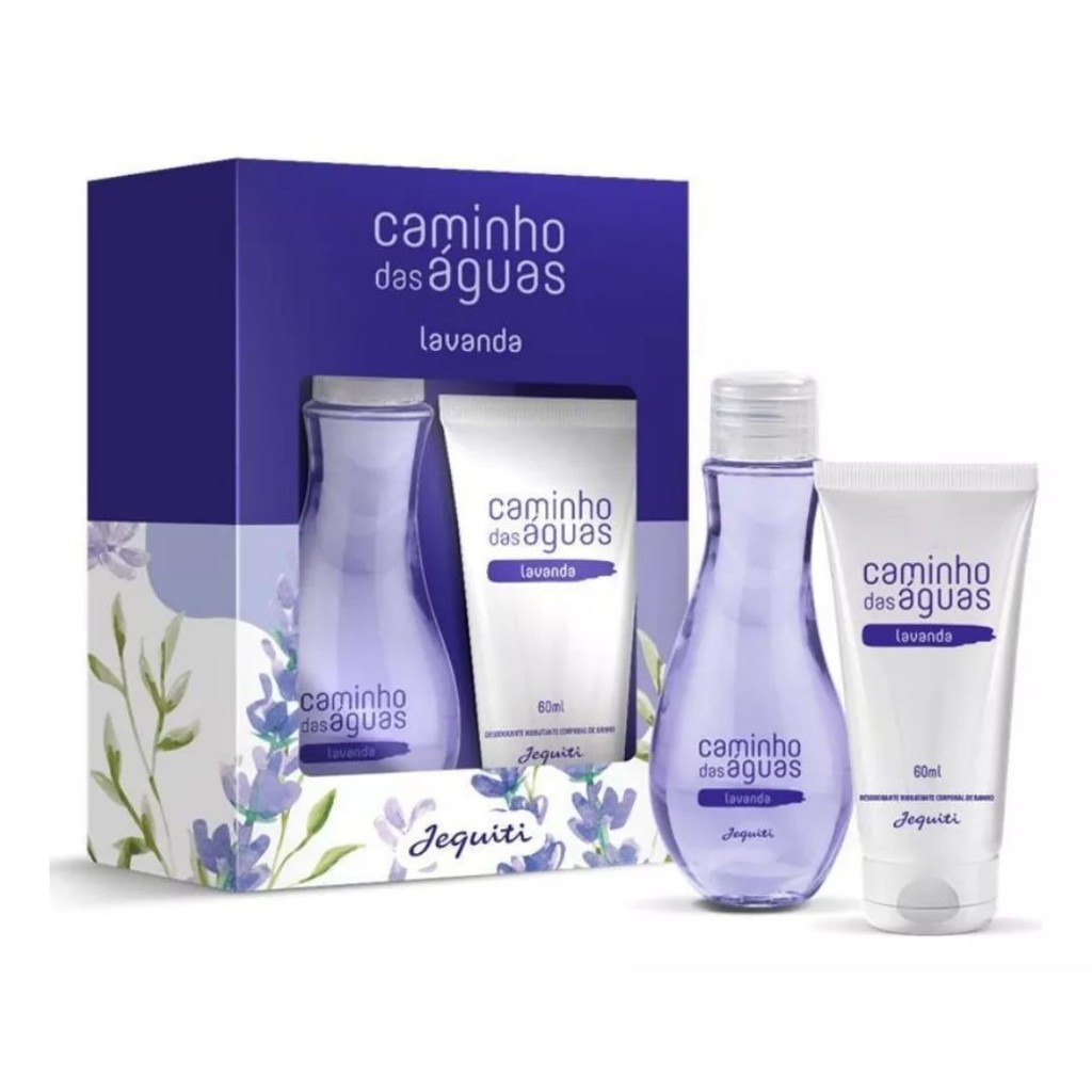 Kit Caminhos Das Águas Lavanda - Jequiti em Oferta na Shopee