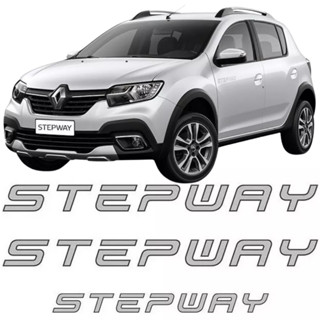 Kit Adesivo Renault Sandero Stepway Faixa Lateral e Traseira 2012 a 2014