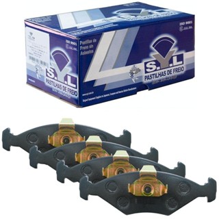 Kit Pastilha Freio Gol Parati Saveiro 86/06 Diant Teves Syl em Oferta na Shopee