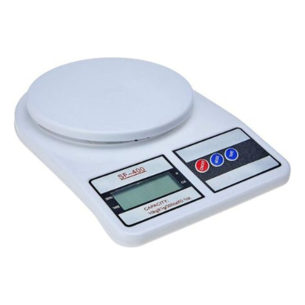 Balança Digital De Cozinha, Sf-400, Até 10 Kg, Escala 1 Gram Lançamento na loja, aproveite produto com pronta entrega