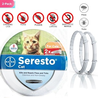 Coleira Bayer Seresto Flea Tick Collar Para Cães E Gatos Em Todo O Peso , 8 Meses De Proteção