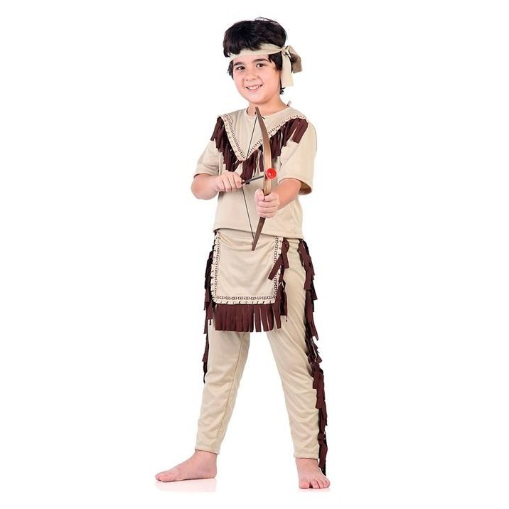 Fantasia de Índio Infantil Sulamericana em Oferta na Shopee