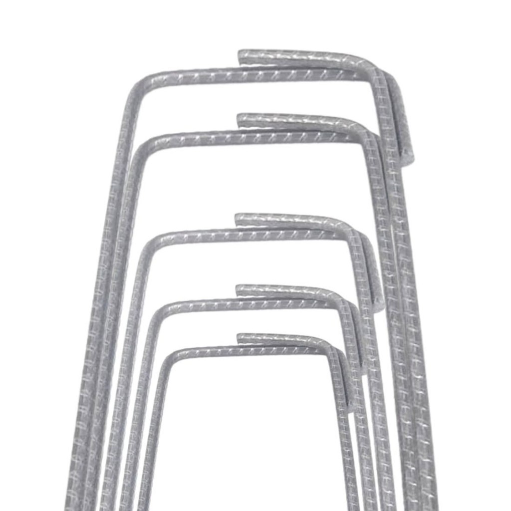 Estribo 4.2mm 7x20 Construção Civil Obra, 50 Peças Aço CA60
