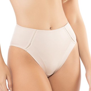Calcinha Larga Charmosa Microfibra Crochê Feminina Adulto DelRio