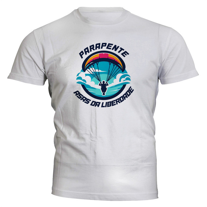 Camiseta Parapente Paraglider Asas da Liberdade