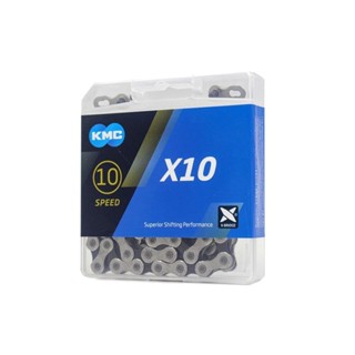 Corrente Kmc X10 Silver Prata 116l 10v 20v 30v Speed Mtb em Oferta na Shopee