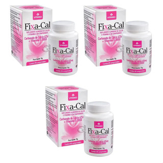 Kit 3 Suplementos Fixa-Cal 625mg 200UI 90 Comp – Quaris