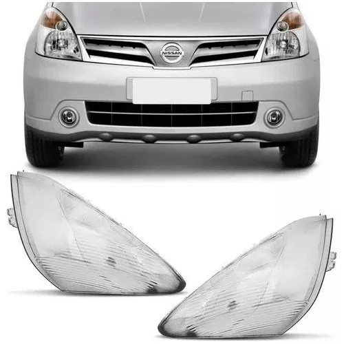 Lente Farol Nissan Livina 2008 2009 2010 2011 2012 2013 2014