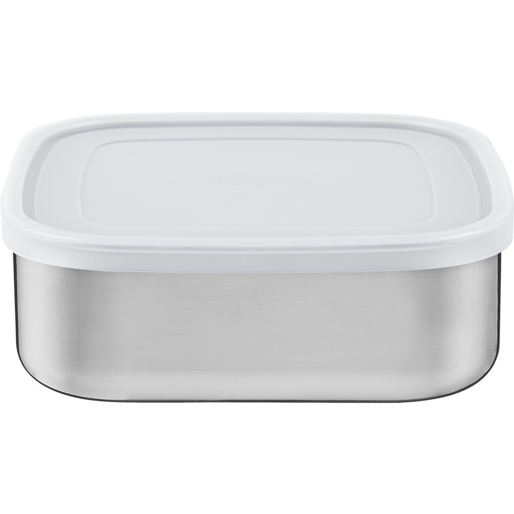 Pote Quadrado Tramontina Inox Freezinox C/ Tampa 16cm 1,2L