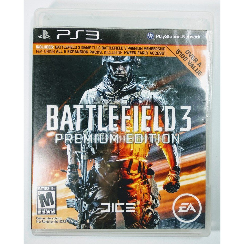 Jogo Battlefield 3 Premium Edition - PS3