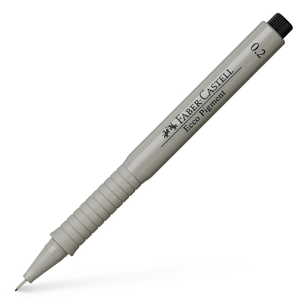 Caneta nanquim Ecco Pigment 0.2mm 166299 Faber-Castell