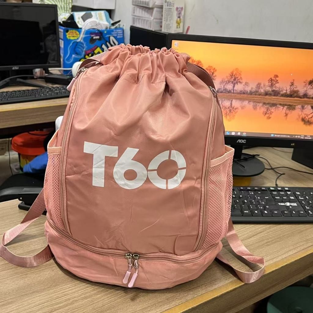 Mochila Saco Esportiva De Basquetebol Armazenamento E Ombros De Viagem Voleibol De Futebol