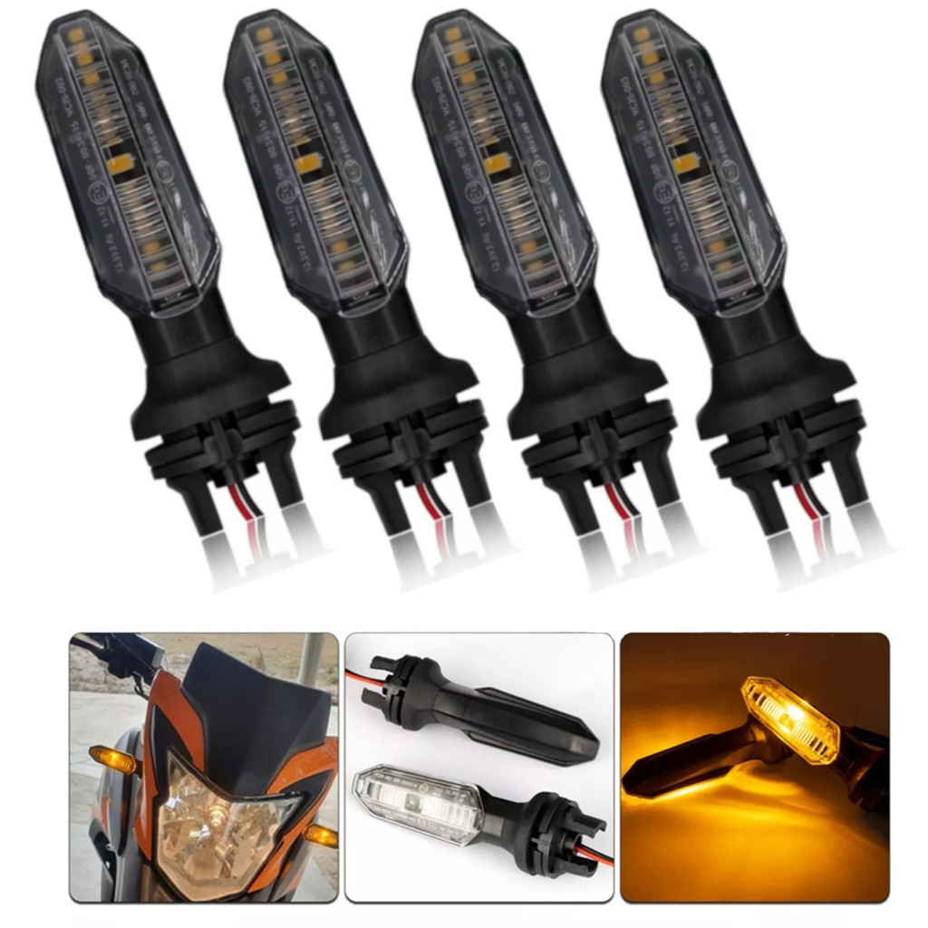 Kit com 2 ou 4 Pisca Led Seta Honda Cb250f Twister 2019 Cg Fan Titan 150 160 em Oferta na Shopee