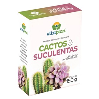 Fertilizante para Cactos e Suculentas (150g) VITAPLAN