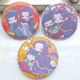 Kusuriya no Hitorigoto The Apothecary Diaries 58mm anime Crachá Brooch Pin Cosplay Acessórios Para Mochila De Roupas Presente De Decoração Maomao Jinshi Aniversário em Oferta na Shopee