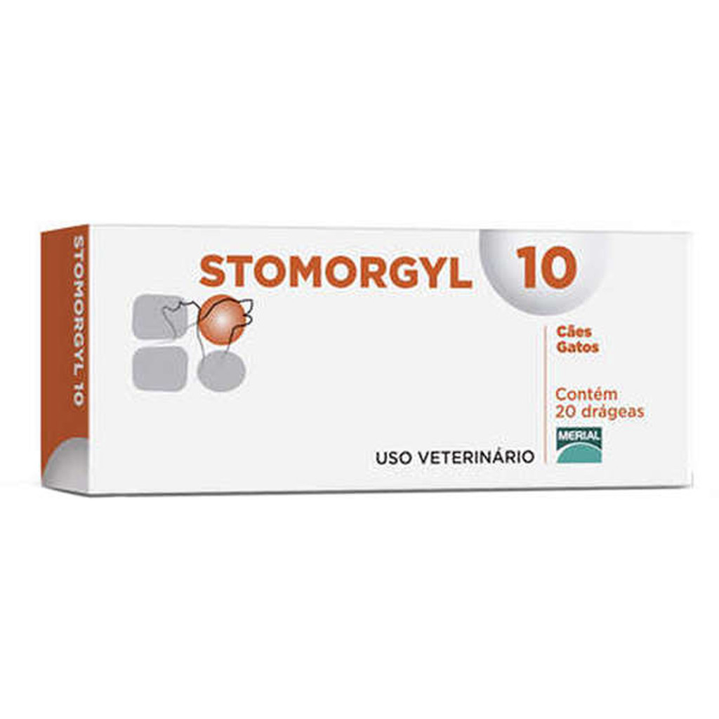Stomorgyl 10 Boehringer Ingelheim para Cães e Gatos - 20 Comprimidos em Oferta na Shopee
