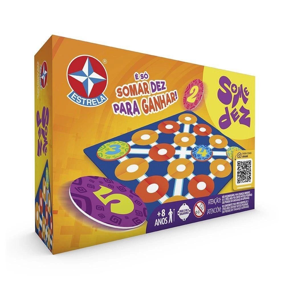 Imagem Jogo Some Dez Tabuleiro - Estrela
