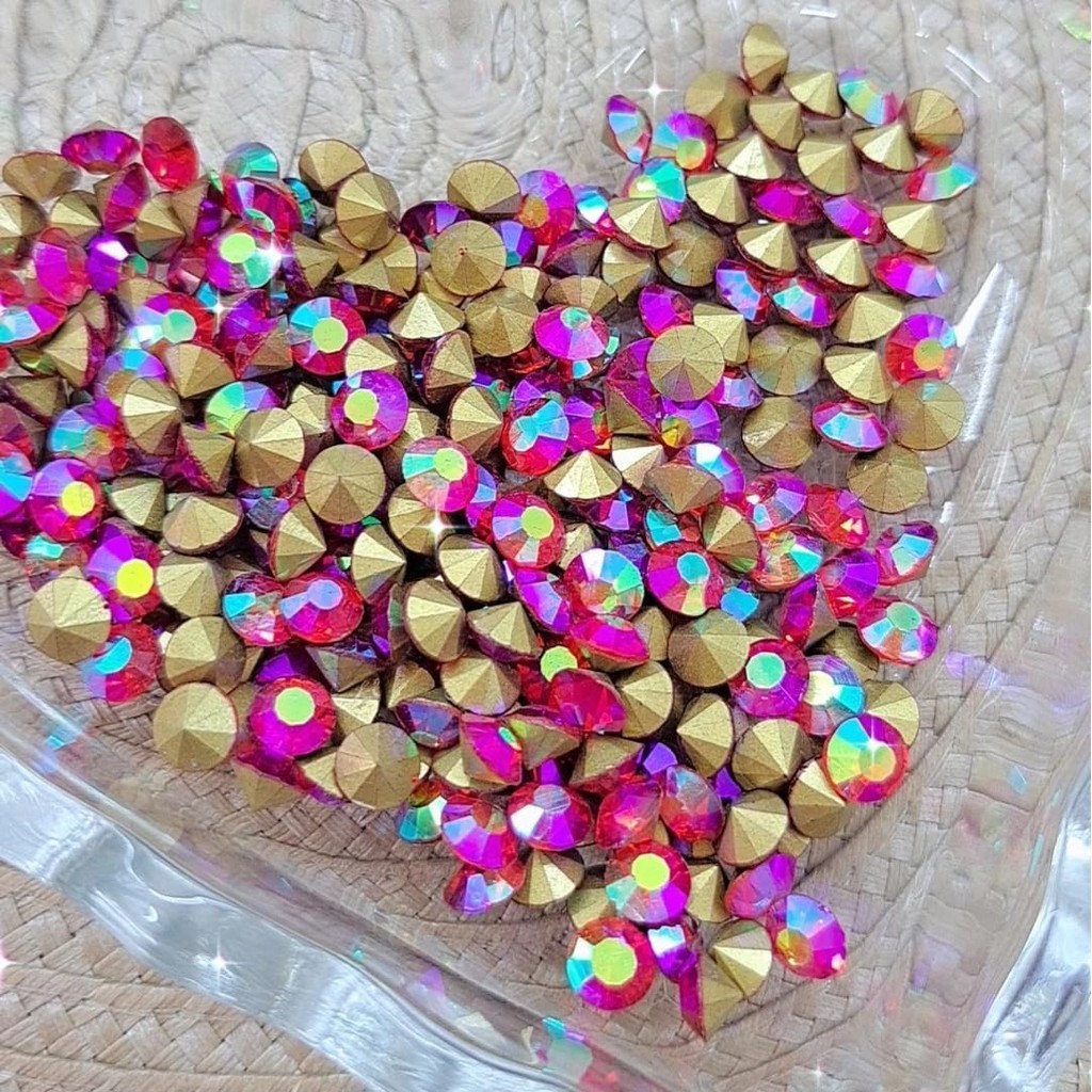 Strass Ponto de Luz SS24 Kit 12 un. - Boreal Rosa