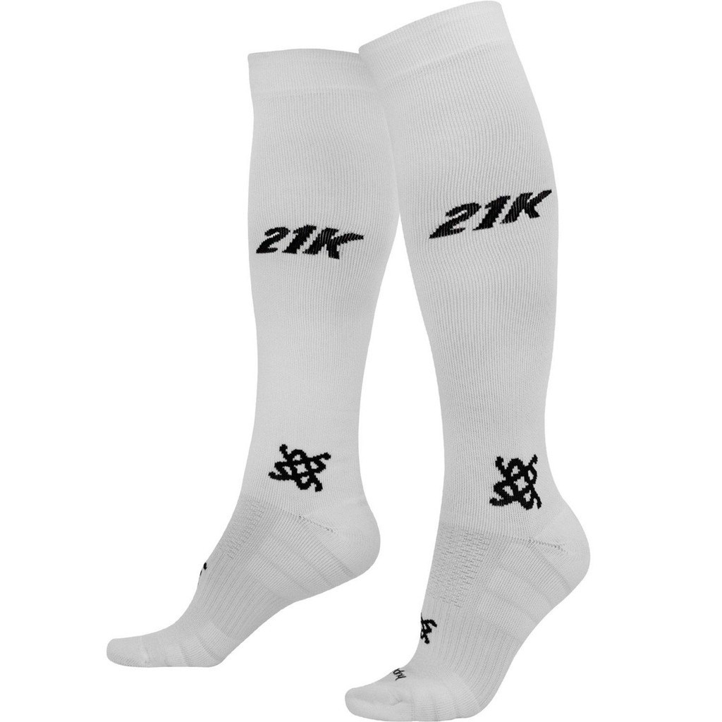 Meia HUPI Longa 21k Branco em Oferta na Shopee