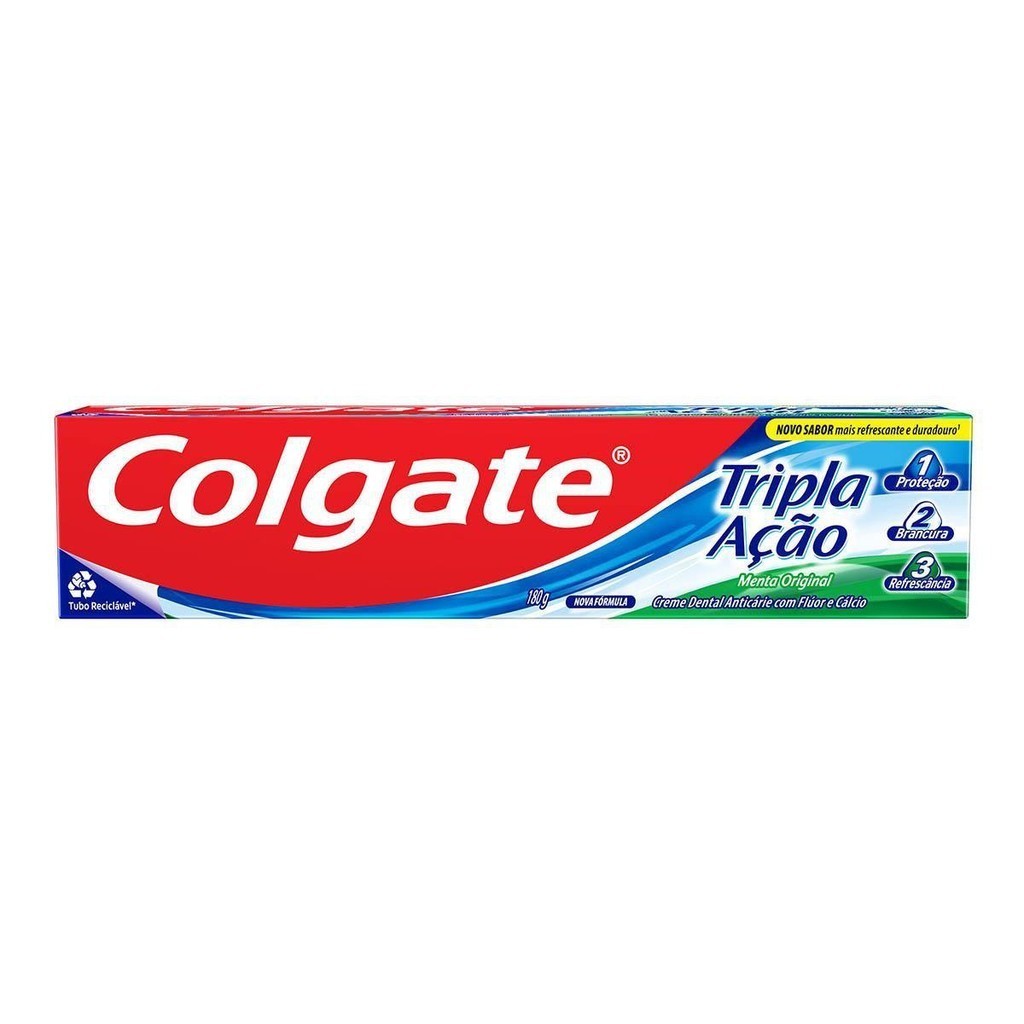 Creme Dental Colgate Tripla Ação Menta Original 180g · foto 2