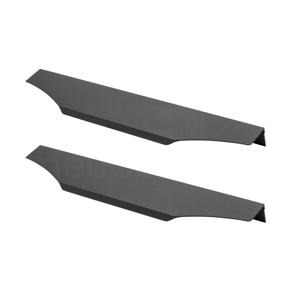 2  Puxadores Slim Perfil Para Armário Porta Gaveta 128mm Olimpia
