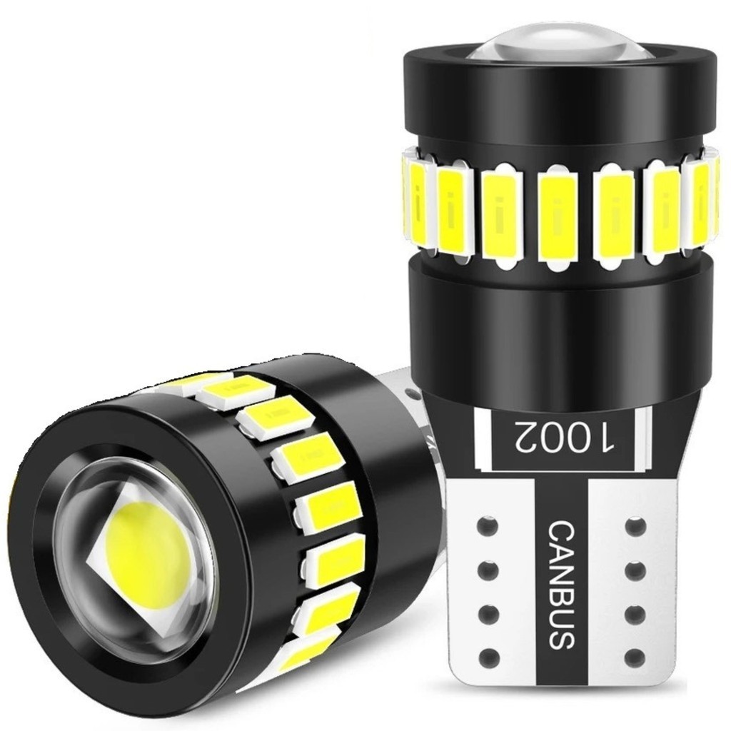 Par Lâmpadas Pingo T10 Projetor Canbus 6.000k Luz Forte 6w em Oferta na Shopee