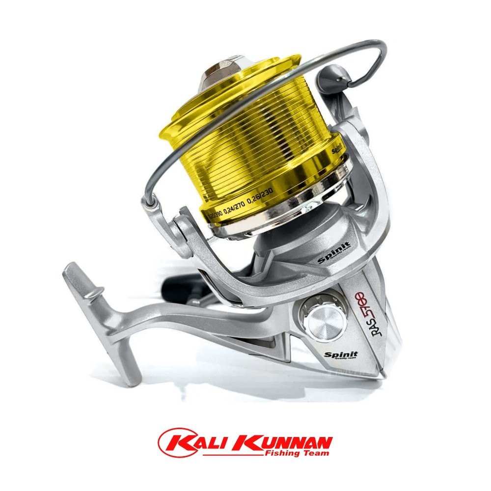 Molinete Kali Kunnan Spinit Ras 5700 Velocidade de 4.6:1 com 5 Rolamentos