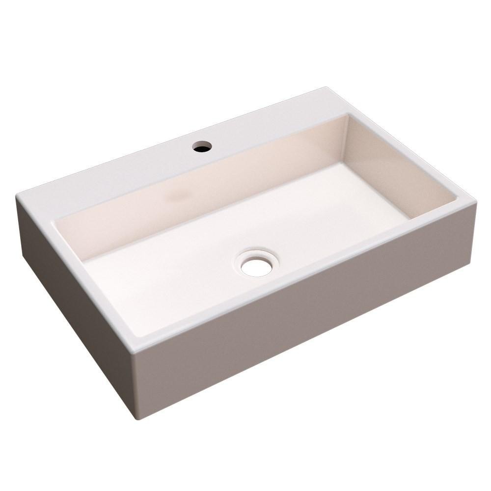 Cuba Pia De Apoio Para Banheiro  Retangular Florenza RT55 Bege C08 - Mpozenato em Oferta na Shopee