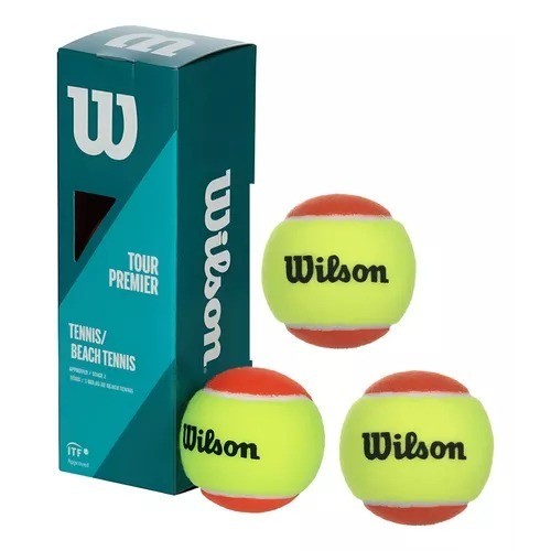 Kit Com 03 Bolas Beach Tennis Wilson