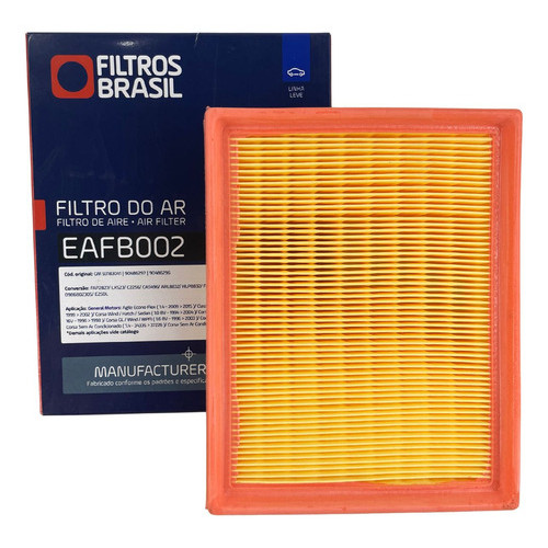 Filtro do Ar Motor - GM Agile Montana Tigra 1.0l / 1.4l 2010 2011 2012 2013 2014 2015 2016 2017 2018 em Oferta na Shopee