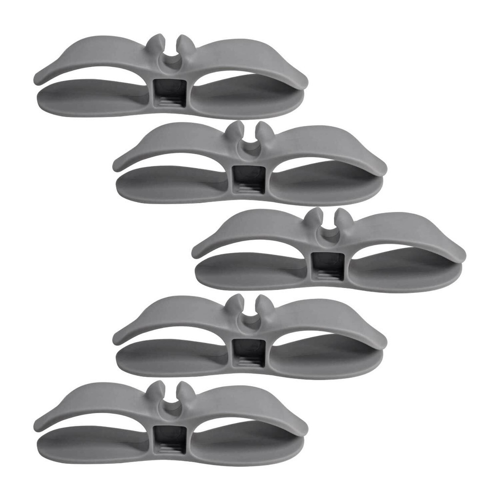 5x Organizador De Cabos E Fios Eletrodomésticos Adesivo em Oferta na Shopee