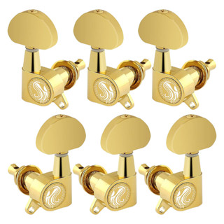 Tarraxas Tarrachas Meia Lua Dourada Para Guitarra Violao 3x3 em Oferta na Shopee