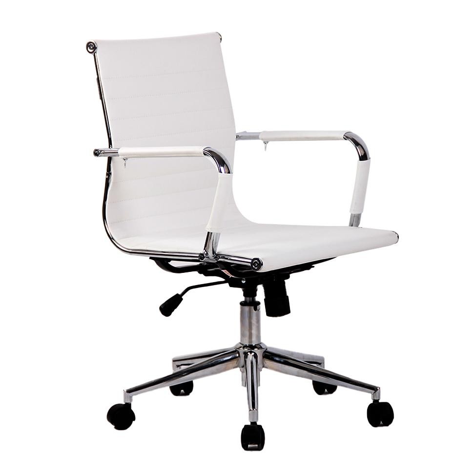 Cadeira de Escritório Diretor Giratória New Best Branca em Oferta na Shopee