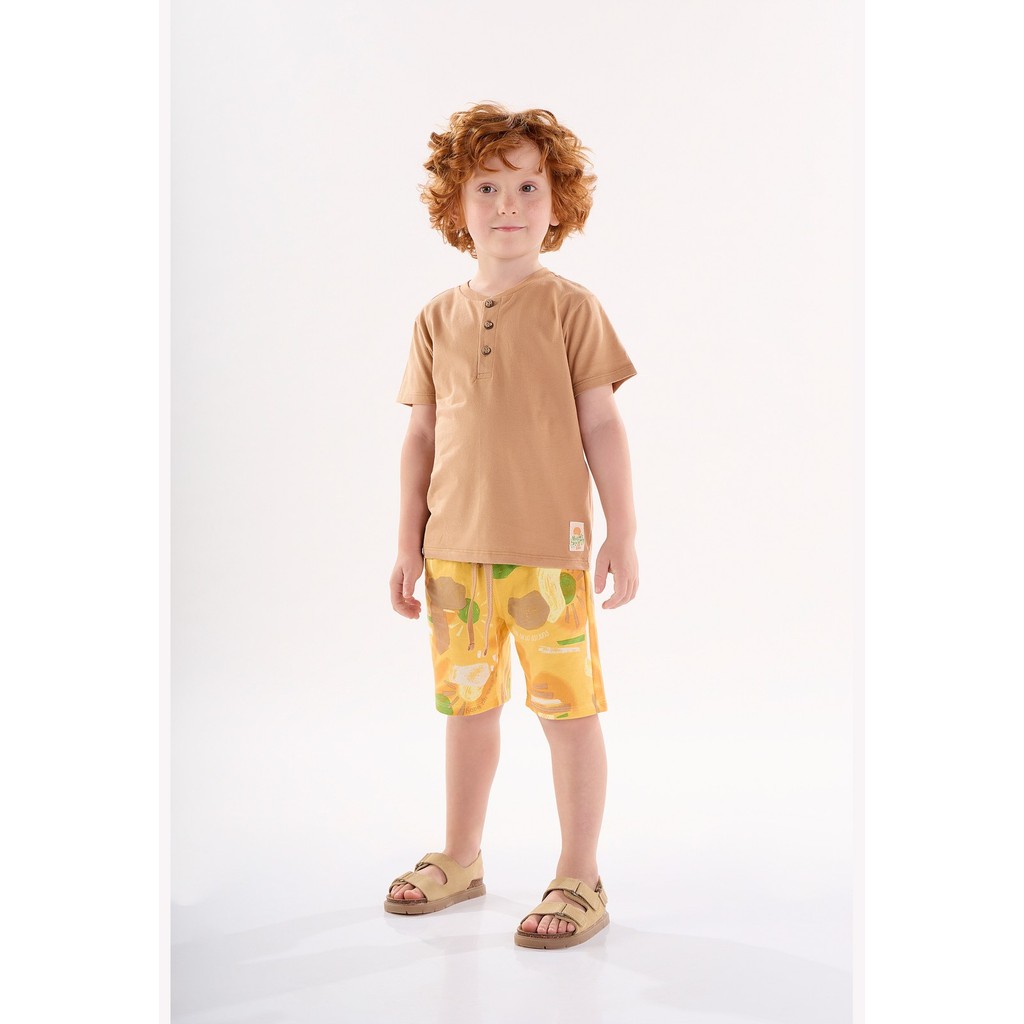 Conjunto Infantil para Meninos com Camiseta e Bermuda Up Baby - Baby & Kids Fashion