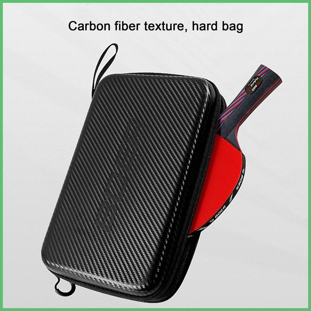 Saco De Tênis De Mesa Raquete EVA Caixa De Ping Pong Quadrada À Prova D'água decfeyebr Profissional Portátil