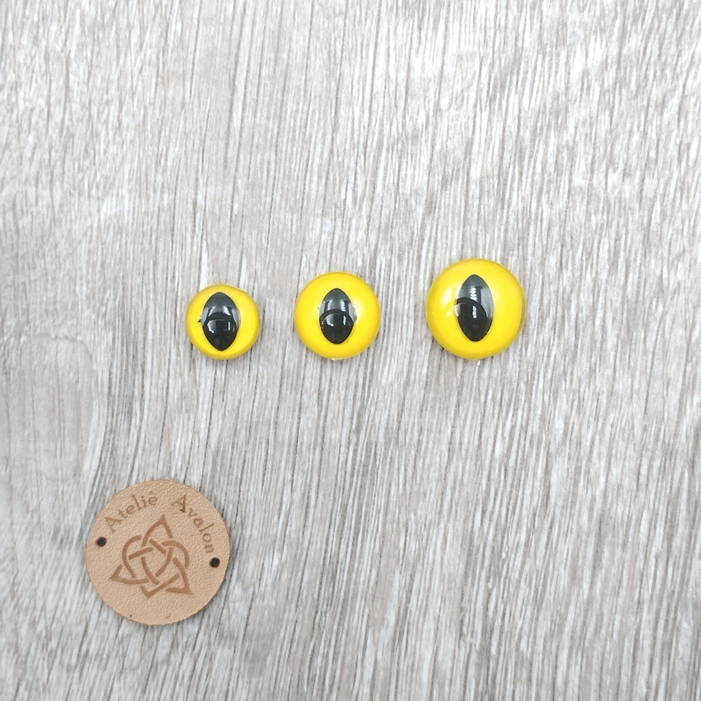 Olho Gato Amarelo (10 Pares)