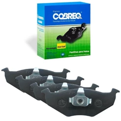 Kit Pastilha Freio Volkswagen Gol G5 2008 A 2012 Dianteiro